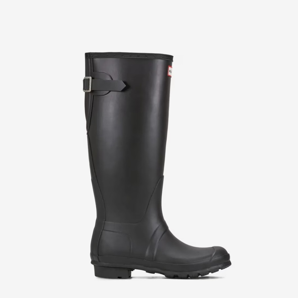 31. Hunter Black tall Boots - Picture 3 of 8